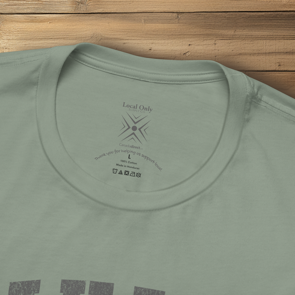 Canada 1867 Vintage Collegiate T-Shirt – Grey Graphic – Colourful