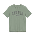 Canada 1867 Vintage Collegiate T-Shirt – Grey Graphic – Colourful